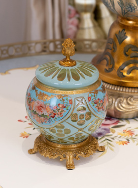 茱莉安玻璃艺术捷克桌面装饰