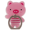 Creative piggy personality strong three-dimensional male and female ring buckle