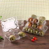 Одноразовый прозрачный PET56 Странная фруктовая упаковочная коробка 8 Kiwi Mango Lemon Fresh -Pressing Box Пластинка