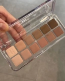 Южная Корея Clio Двенадцатицветная палитра для век опухшие глаз кончают цементная тарелка матовая перламуса естественного осветления.