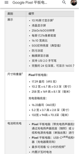 谷歌新款平板Pixel Tablet原生Android16 8GDDR5 128G2k屏USI2.0 - 图1