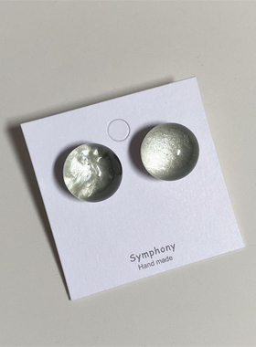 樱桃树脂吊坠耳环简约小众时尚耳钉s925银针甜美百搭果冻可爱耳环