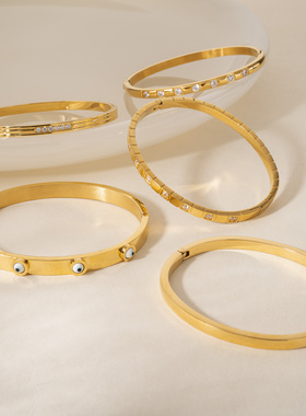 【DASEIN】明星同款种草系列时尚潮流网格上帝之眼手镯甜蜜来袭