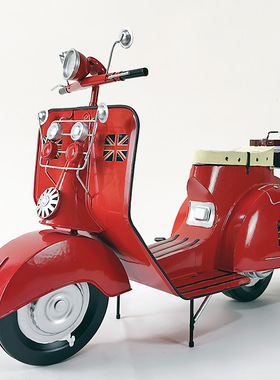 59cm大号复古踏板摩托车模型