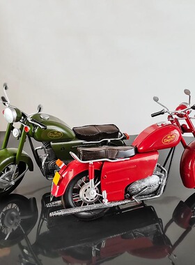 怀旧幸福250摩托车桌面摆件