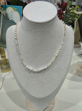 2026年新款小众设计感天然珍珠项链女轻奢高级感锁骨链