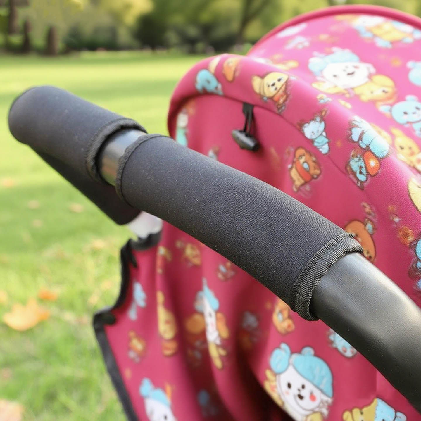 婴儿手推车扶手套宝宝学步车把手套保护层开裂防脏配件黑色潜水料,淘宝优惠券,粉丝福利购,淘宝优惠卷