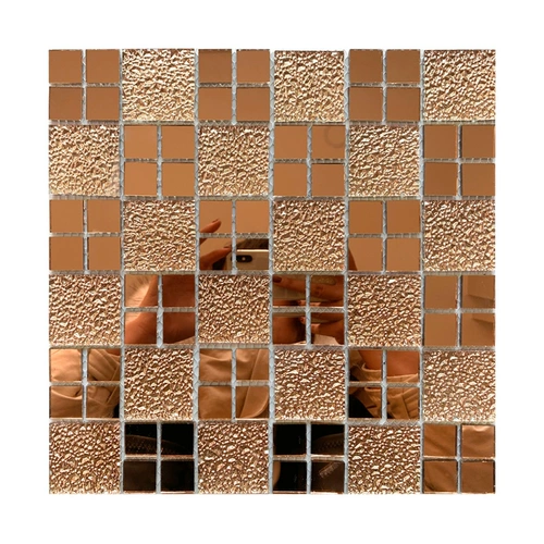 Современная и минималистичная самоклеющаяся стеклянная водонепроницаемая мозаика на стену