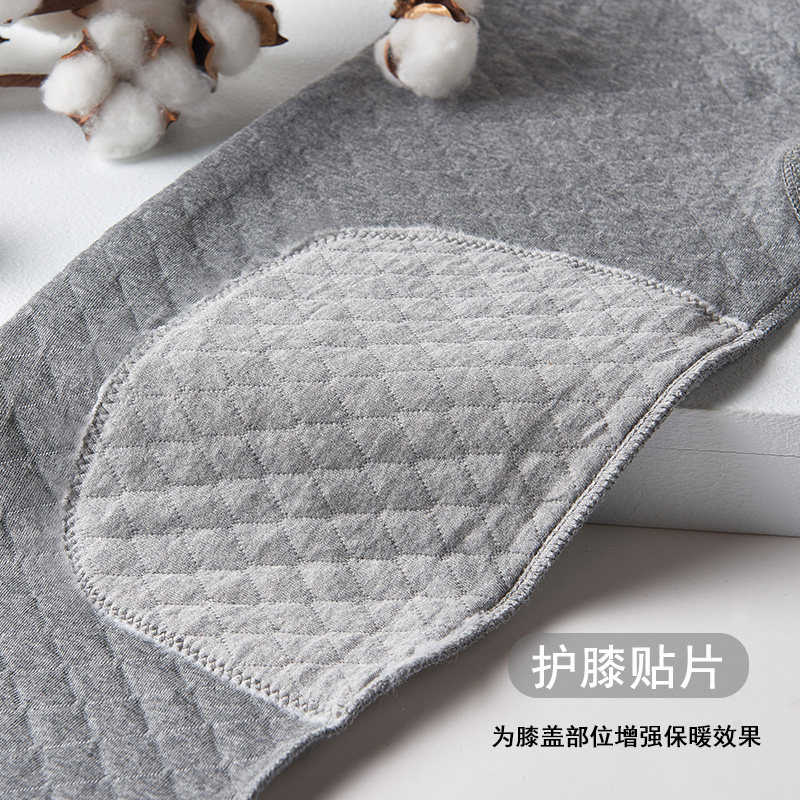 AB内衣加厚护膝男女纯棉夹棉棉毛裤三层保暖单件单条高腰秋裤长裤,淘宝优惠券,粉丝福利购,淘宝优惠卷