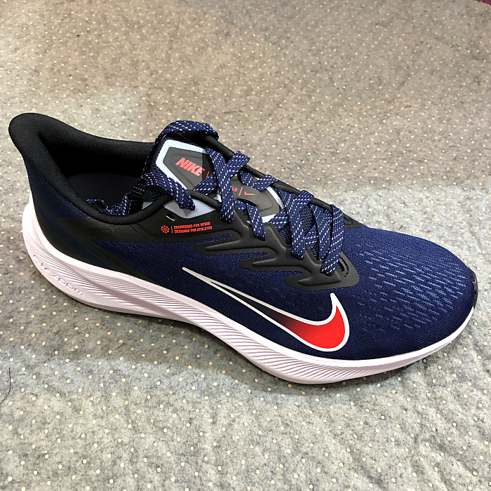 NIKE耐克男女 ZOOM WINFLO 7双层气垫缓震运动跑步鞋 CJ0291-005 - 图1