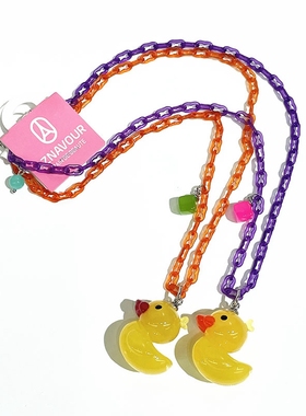 GRAINdeBEAUTE女士项链小黄鸭