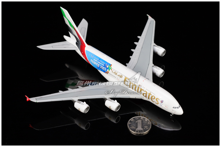 GeminiJets GJUAE2242 Emirates 阿联酋航空 A380 A6-EOE 1:400 - 图1