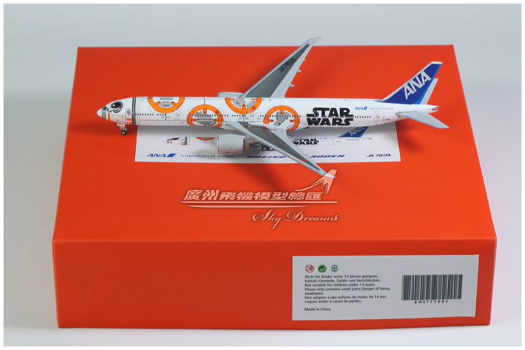 JCwings EW4773005\A 全日空航空 ANA 波音 B777  彩绘 1:400 - 图3