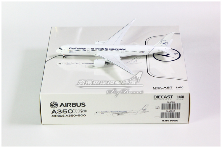 JCWINGS SA4008/A 汉莎航空 空客 合金 A350-900XWB D-AIVD 1:400 - 图3