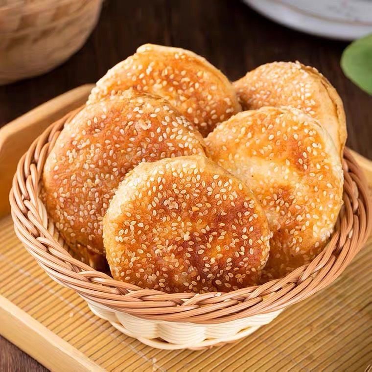 新疆包邮老北京风味芝麻烧饼麻酱烧饼老式火烧油酥传统即食糕点,淘宝优惠券,粉丝福利购,淘宝优惠卷