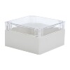 Plastic transparent cover waterproof outlet box