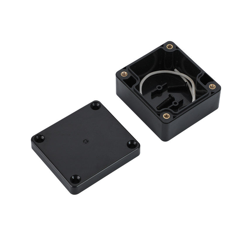 Black plastic waterproof box electrical switch box