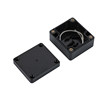 Black plastic waterproof box electrical switch box