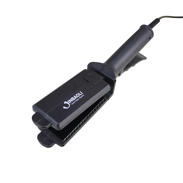 Hair salon temperature regulating negative ion hair straightening splint, barber shop special corn perm electric splint, air bangs hair straightener