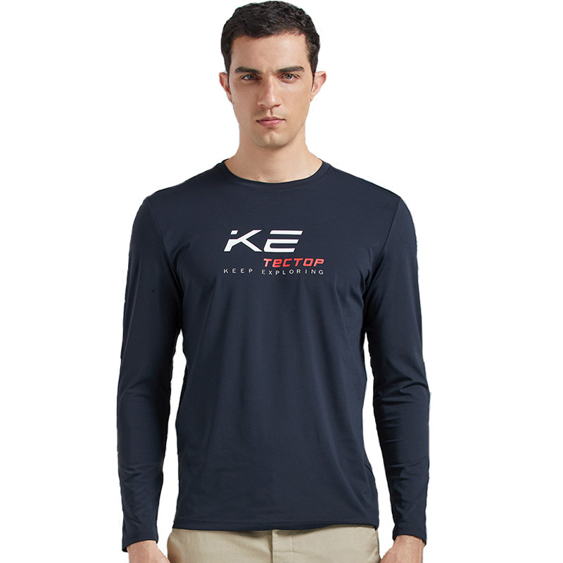 探拓户外春秋季男女士弹力宽松长袖T恤情侣款透气休闲运动速干衣,淘宝优惠券,粉丝福利购,淘宝优惠卷