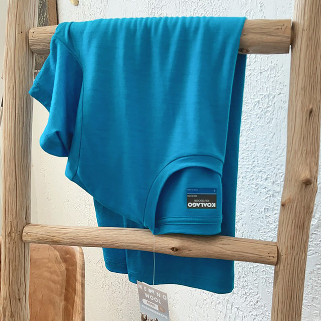 ເສື້ອຍືດແຂນສັ້ນ Merino wool ແຫ້ງແລ້ງໄວ