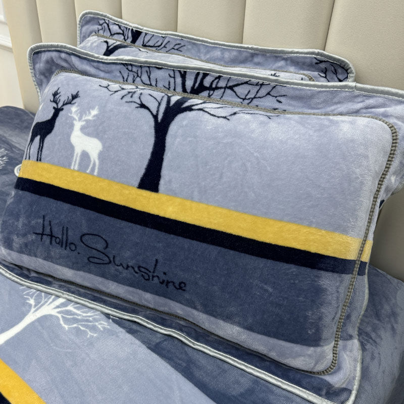 2025款8.5斤a类母婴级高克重床裙款纯色牛奶绒四件套毛绒冬季加厚,淘宝优惠券,粉丝福利购,淘宝优惠卷