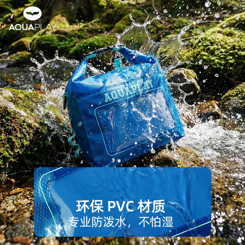 安泊来深蓝色防水双肩包小方包斜挎包户外运动手提包休闲潮流包,淘宝优惠券,粉丝福利购,淘宝优惠卷