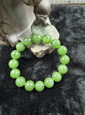 原创设计天然和田玉碧玉阳绿卡12编号2331多样性发货