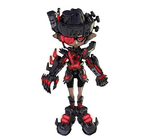 月末绝版 Splatoon喷射战士2机甲机械套装装备服装dlc兑换码