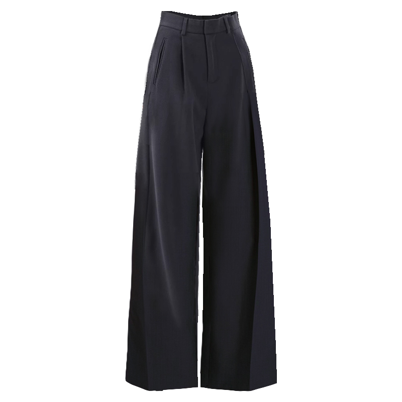 大码女装胖MM直筒高腰阔腿西装裤2025秋冬新款宽松显瘦休闲裤,淘宝优惠券,粉丝福利购,淘宝优惠卷
