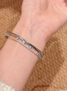 简约手镯跨境速卖通热销饰品法式轻奢高级感手环时尚小众百搭手镯