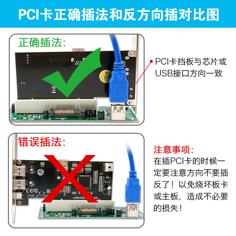 PCI-E转双PCI扩展卡minipcie转PCI转接卡工控机监控视频采集卡 - 图3