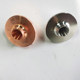 Electroplating bright brass steel parts surface treatment
