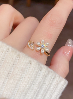 轻奢高级感个性珍珠戒指