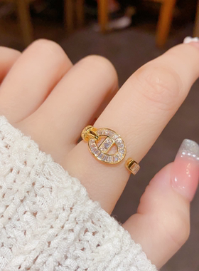 超闪轻奢高级感个性珍珠戒指