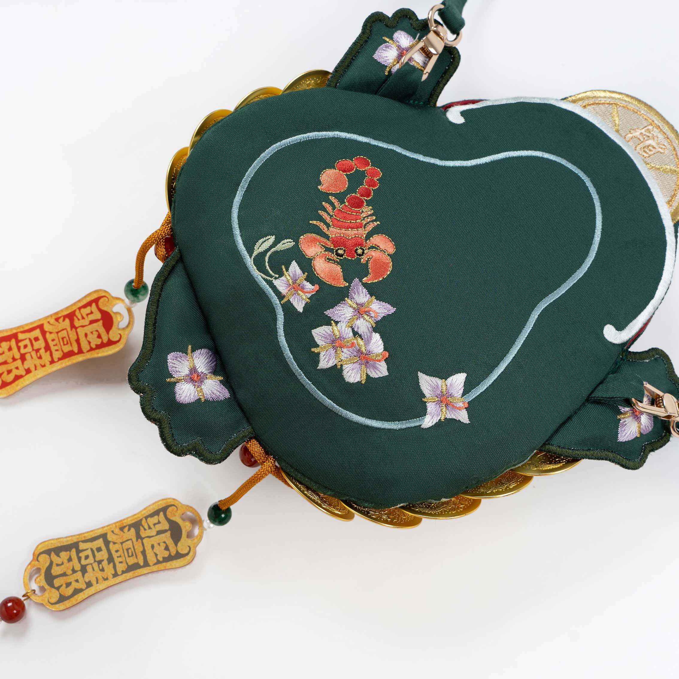 瞳莞原创金蟾万贯3.0趣味小包包精美斜挎单肩汉服包包2025夏季新,淘宝优惠券,粉丝福利购,淘宝优惠卷