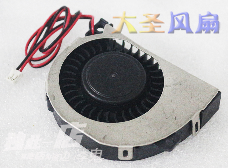 XIANG YI 半月造形  对角孔距52mm 5V 2线 双滚珠涡轮散热风扇 - 图1