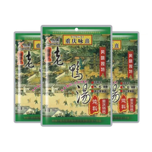 重庆咏熹酸萝卜老鸭汤350gX3袋重庆老鸭汤炖料汤料 酸萝卜老鸭汤 - 图3