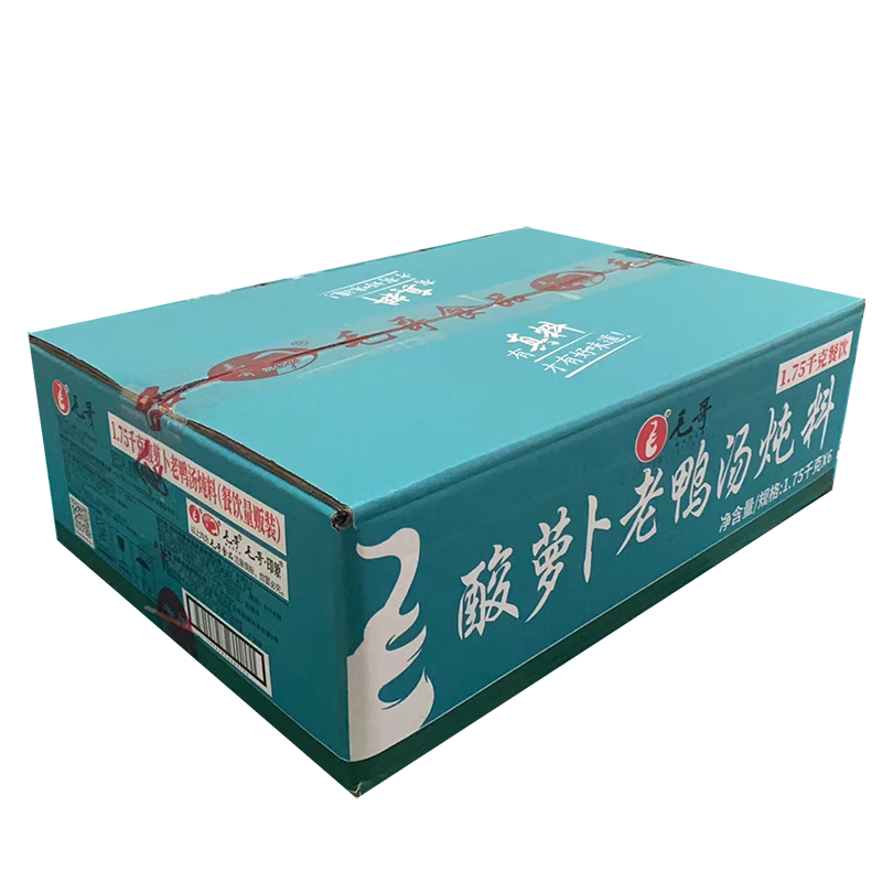 毛哥酸萝卜老鸭汤炖料餐饮装量贩装整箱1.75kg*6袋清汤火锅底料 - 图3