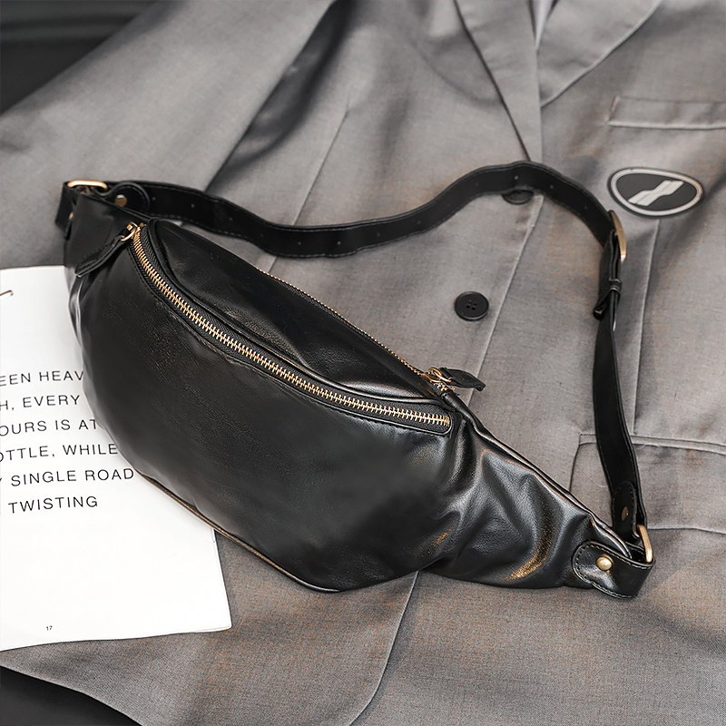 2025潮牌胸包男士腰包单肩斜跨包皮质小背包休闲韩版时尚男包,淘宝优惠券,粉丝福利购,淘宝优惠卷