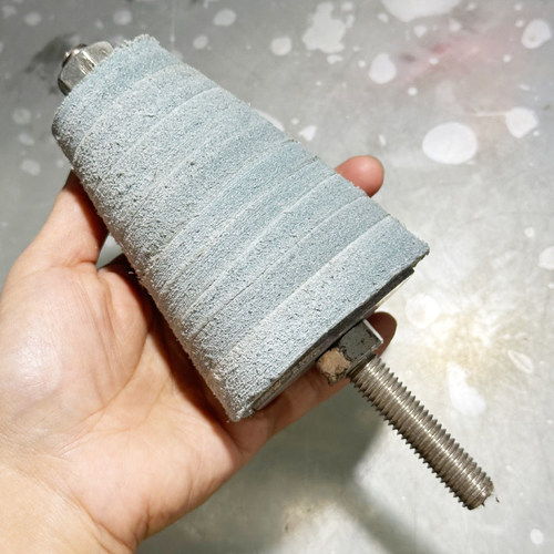 玉石抛光牛皮轮进口牛皮抛光轮翡翠镜面抛光轮打磨抛光工具皮轮 - 图1