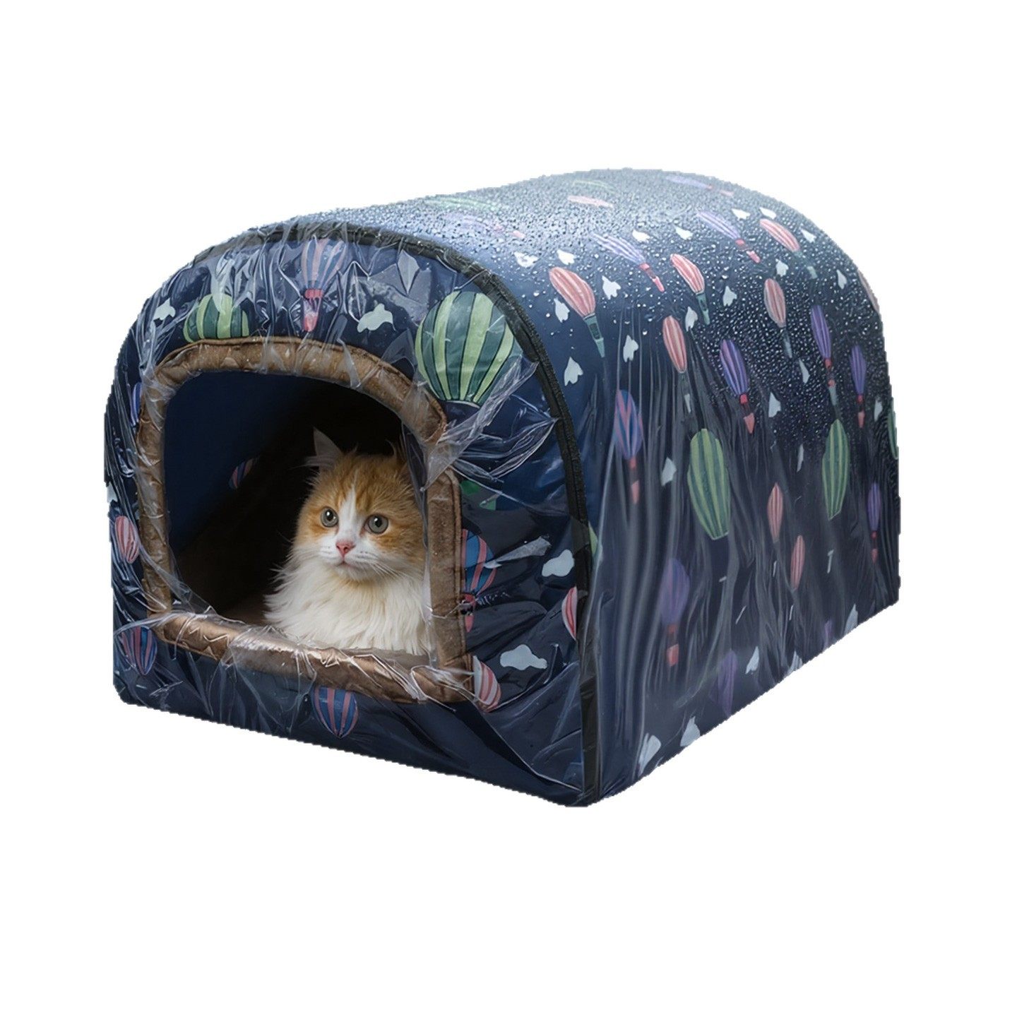 流浪猫窝冬天户外封闭式猫咪帐篷防雨冬季室外加厚保暖庇护所猫窝,淘宝优惠券,粉丝福利购,淘宝优惠卷
