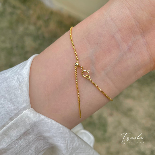 Ins Universal Gold Needle Adjustable Bracelet