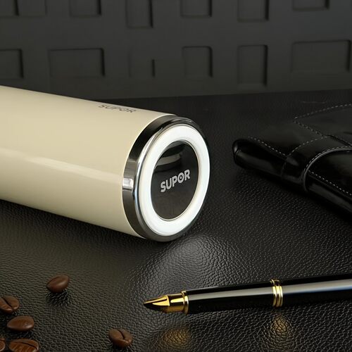 苏泊尔保温杯大容量男女泡茶专用办公室车载商务316L磁吸高档送礼 - 图2