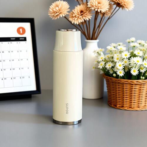 苏泊尔保温杯大容量男女泡茶专用办公室车载商务316L磁吸高档送礼 - 图1