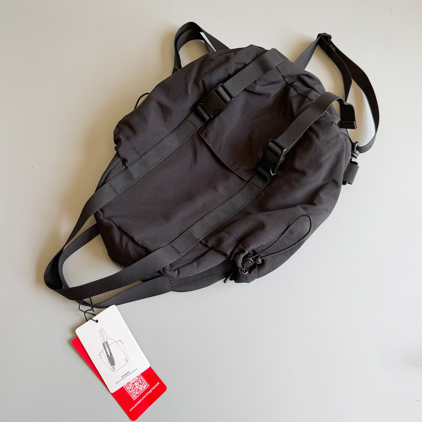 Chulaomei multifunctional lightweight sports backpack + chest bag