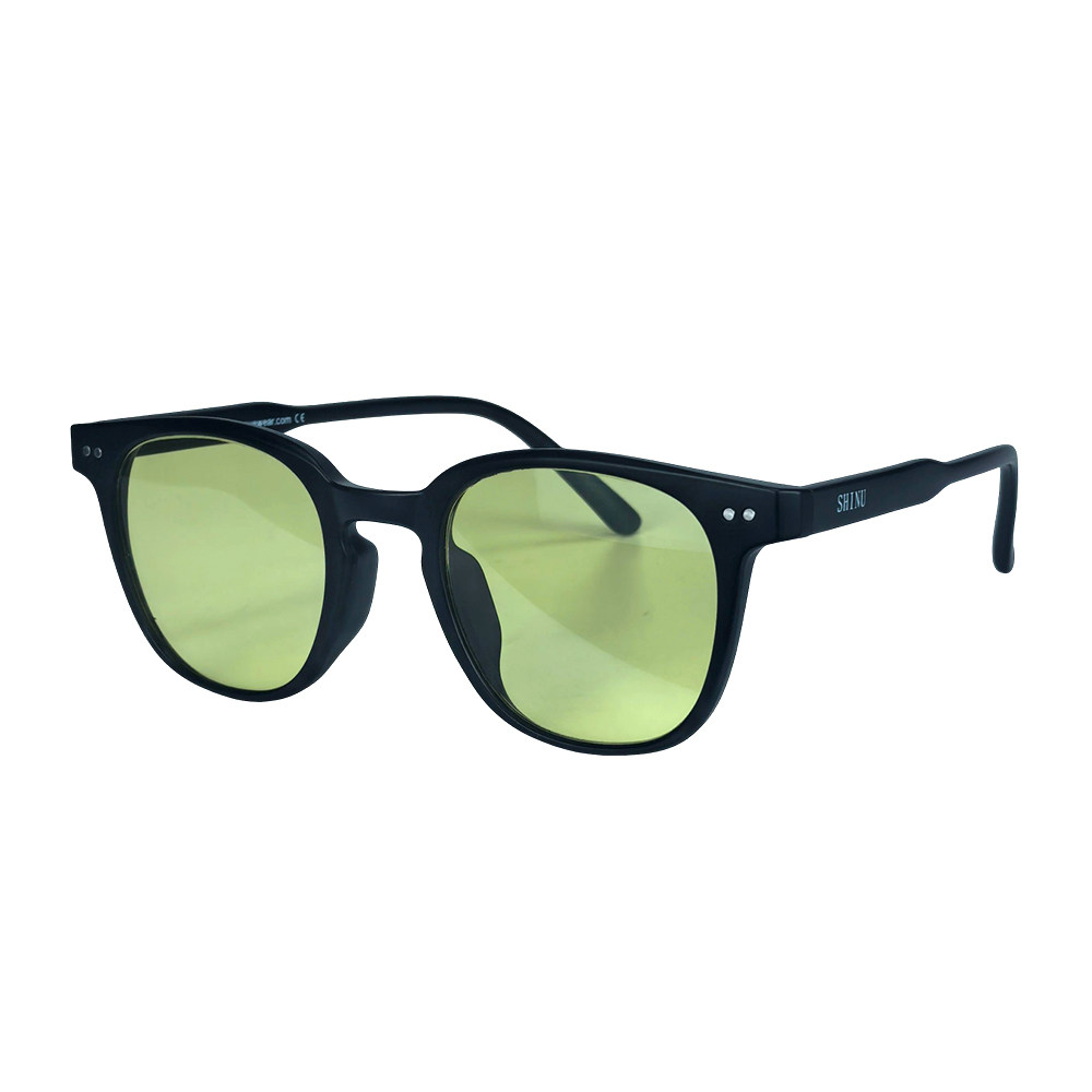 Special anti-radiation and anti-blue light fatigue glasses for women during the day, flat glasses for men, non-prescription round glasses frames