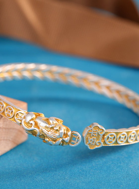 足银纳财貔貅钱币平安喜乐如意