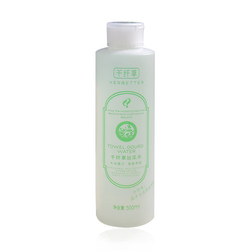 千纤草500ml丝瓜水爽肤水控油保湿补水女化妆水提亮肤色收缩毛孔 - 图3