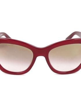 代购kate spade女士太阳镜防紫外线UV防护遮光抗强光猫眼型红色